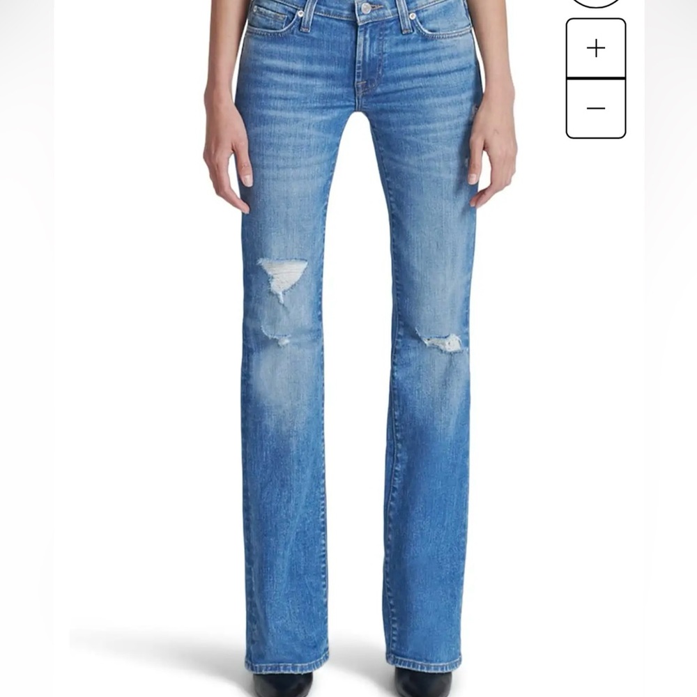 7 For All Mankind ‘Original Bootcut’ Destroyed Jeans - worn once!